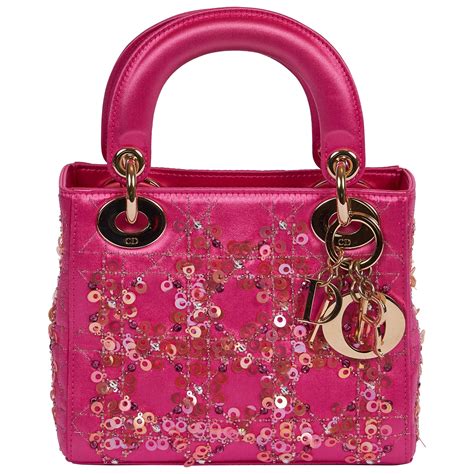 dior make up bag pink|lady dior bag pink.